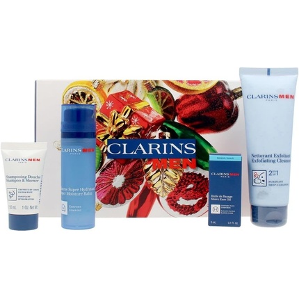 CLARINS MEN Noël 2022 VP Hydratation 4 pce