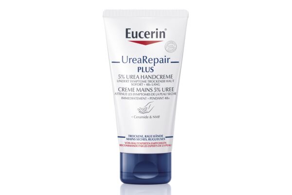 EUCERIN UreaRepair PLUS cr mains 5 % urée 75 ml